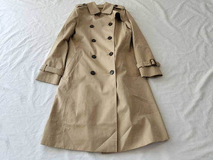 (10462_0282) MACKINTOSH Long Coat Coat with Check Liner