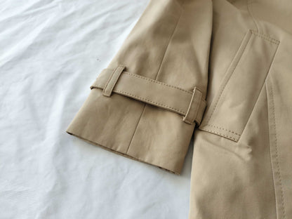(10462_0282) MACKINTOSH Long Coat Coat with Check Liner