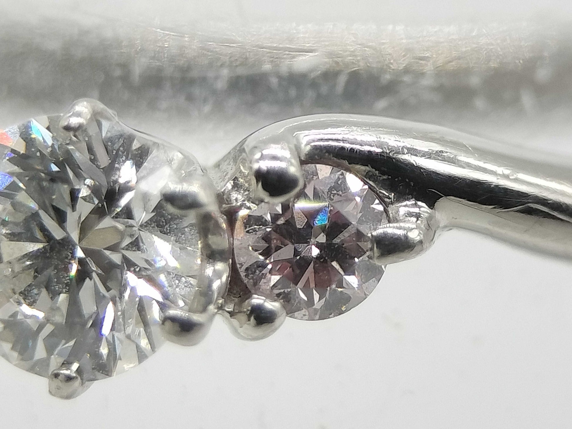 D0.212ct PD0.10ct Pt1000 3.0g Ring 