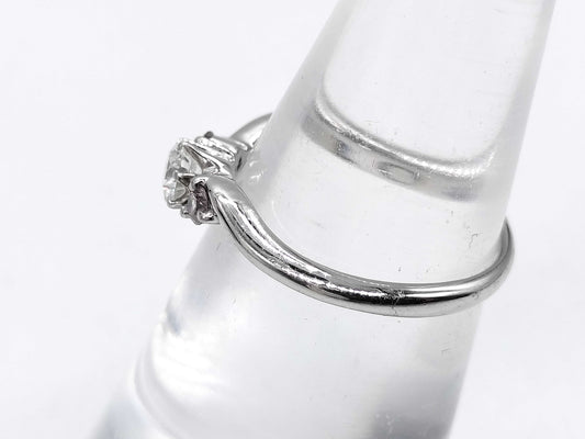 D0.212ct PD0.10ct Pt1000 3.0g Ring 