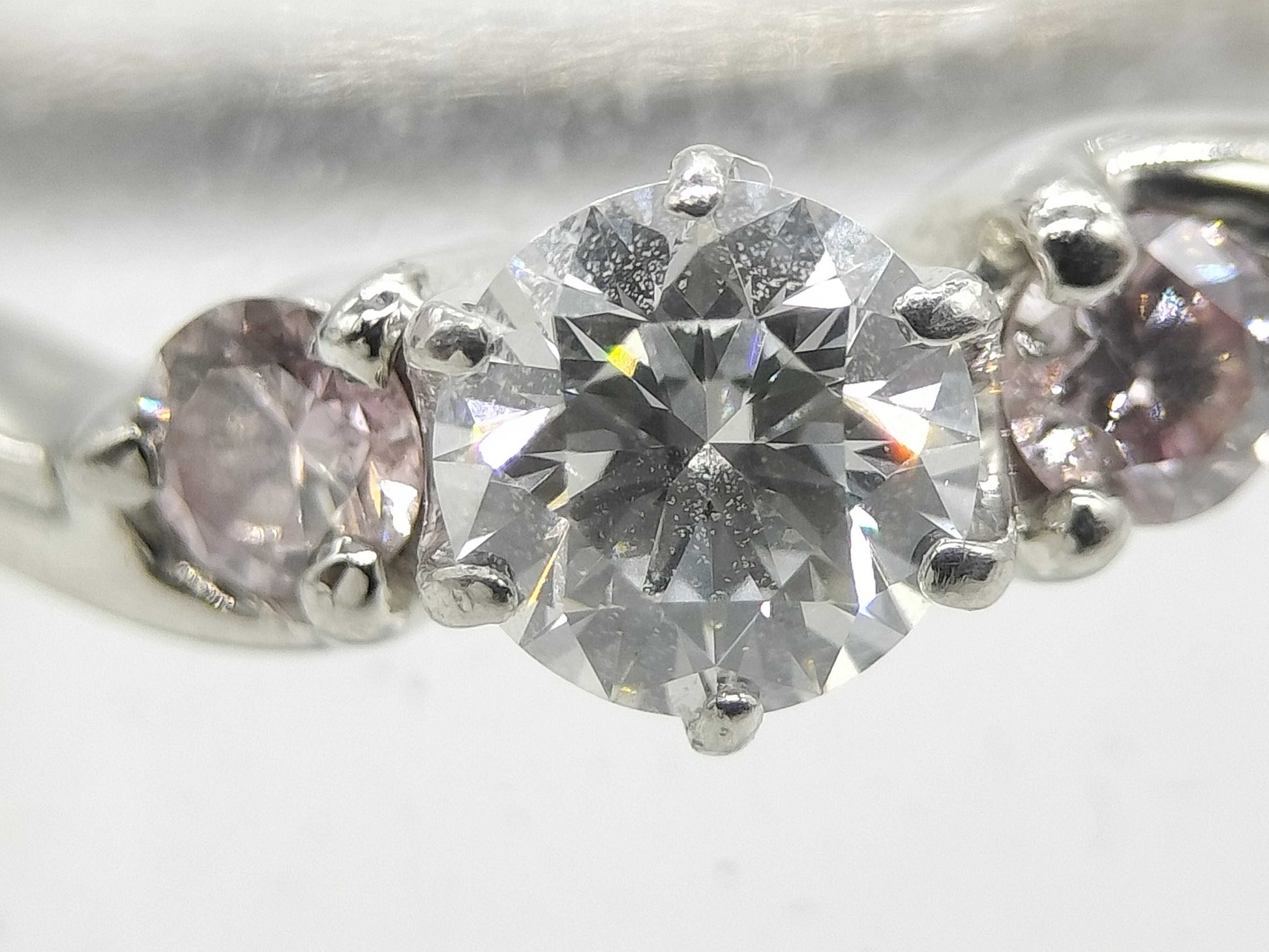 D0.212ct PD0.10ct Pt1000 3.0g Ring 