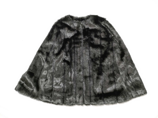Michael Kors Faux Fur Poncho with Tag