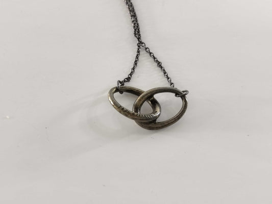 Tiffany & Co. Elsa Peretti Double Loop Necklace in SV925