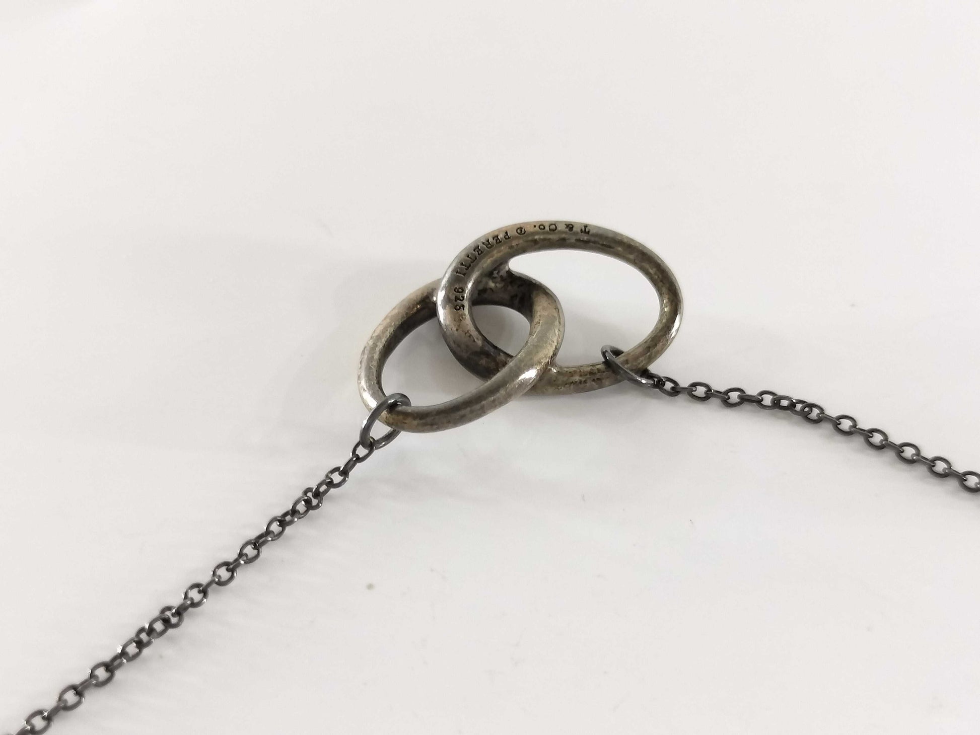 Tiffany & Co. Elsa Peretti Double Loop Necklace in SV925