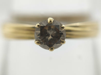 D0.21ct K18 1.4g Ring 