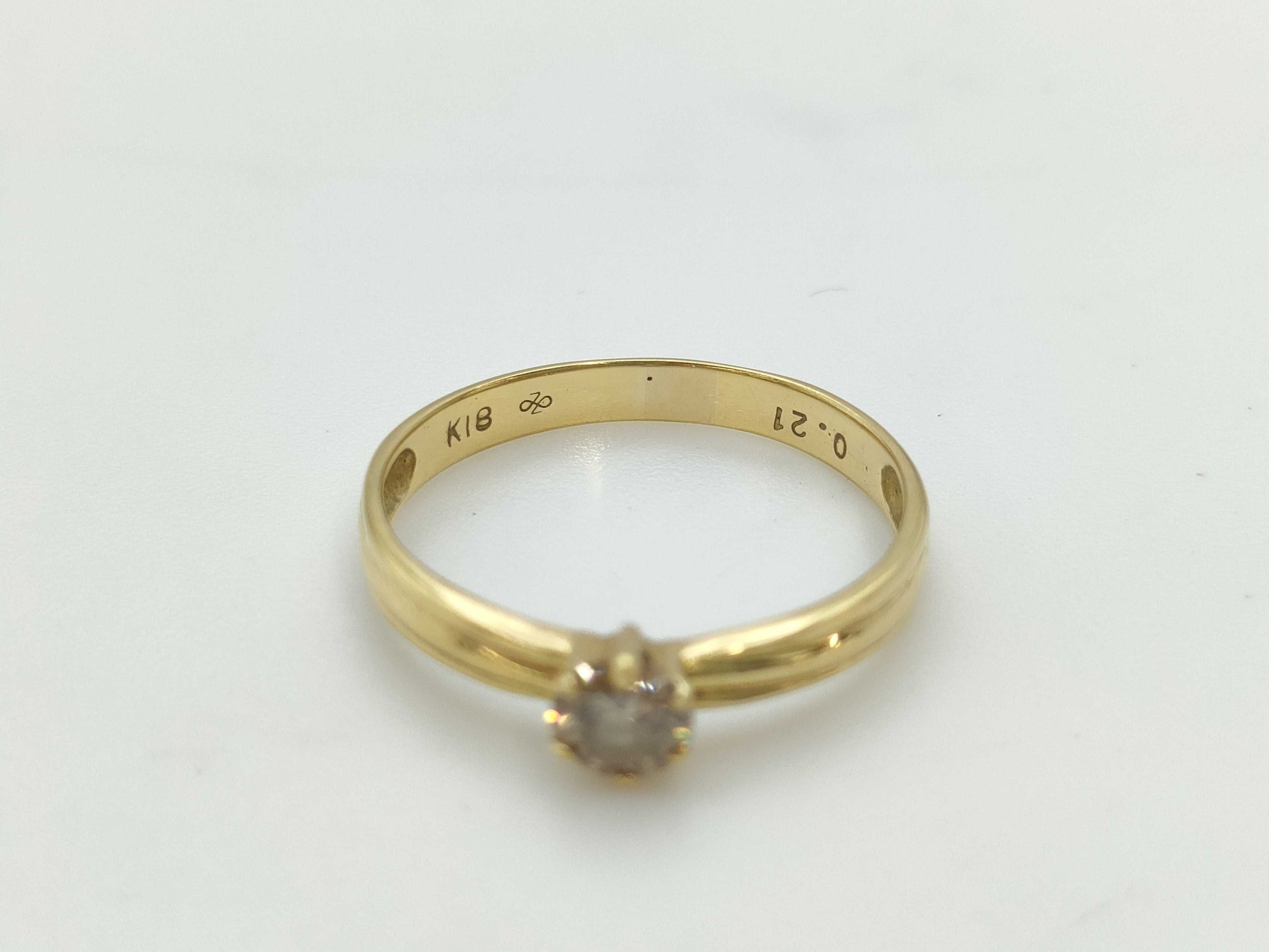 D0.21ct K18 1.4g Ring 