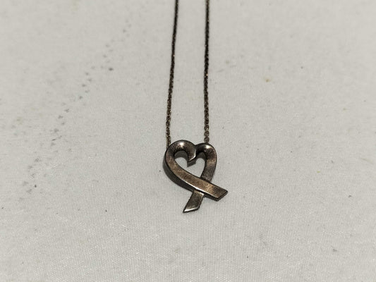 Tiffany & Co. Loving Heart Paloma Picasso SV925 2.6g Necklace