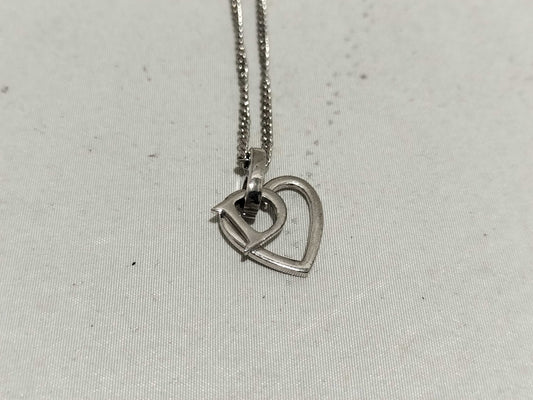Dior Dior Heart Logo Neck Necklace