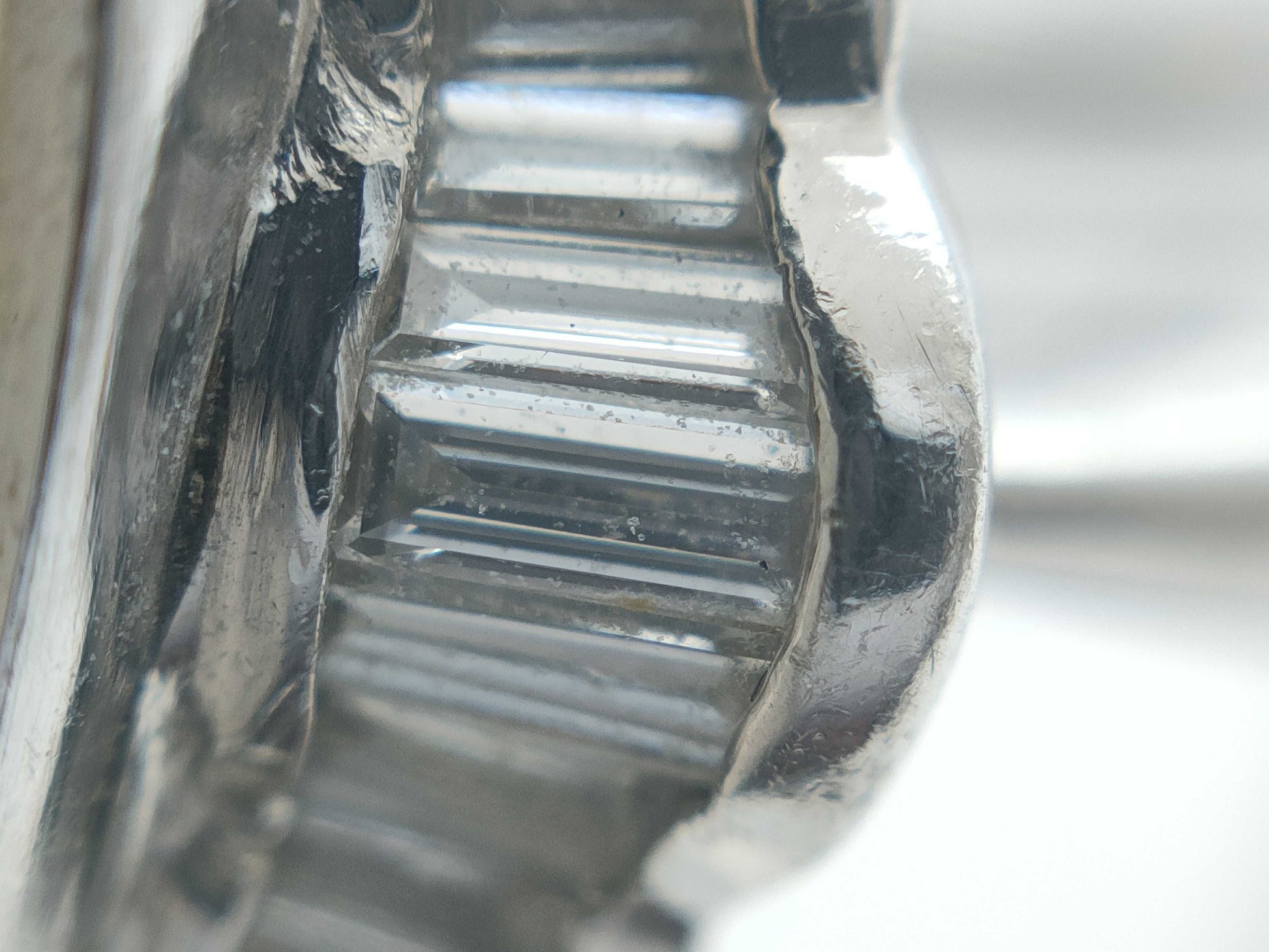 OP 3.26ct D 0.22ct PT900 8.8g Ring 
