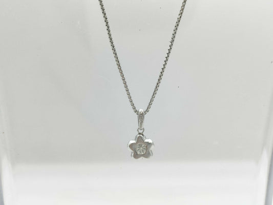 D0.3525ct PT850 5.5g Necklace 