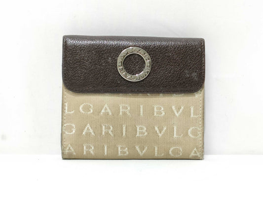 BVLGARI B.zero Bifold Wallet Canvas Wallet