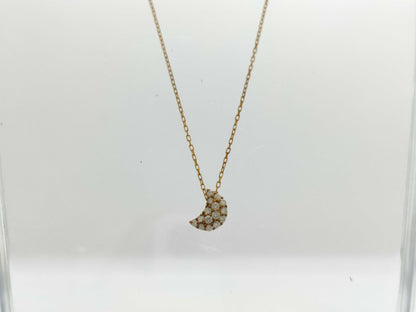 Diamond K18 1.4g Necklace 