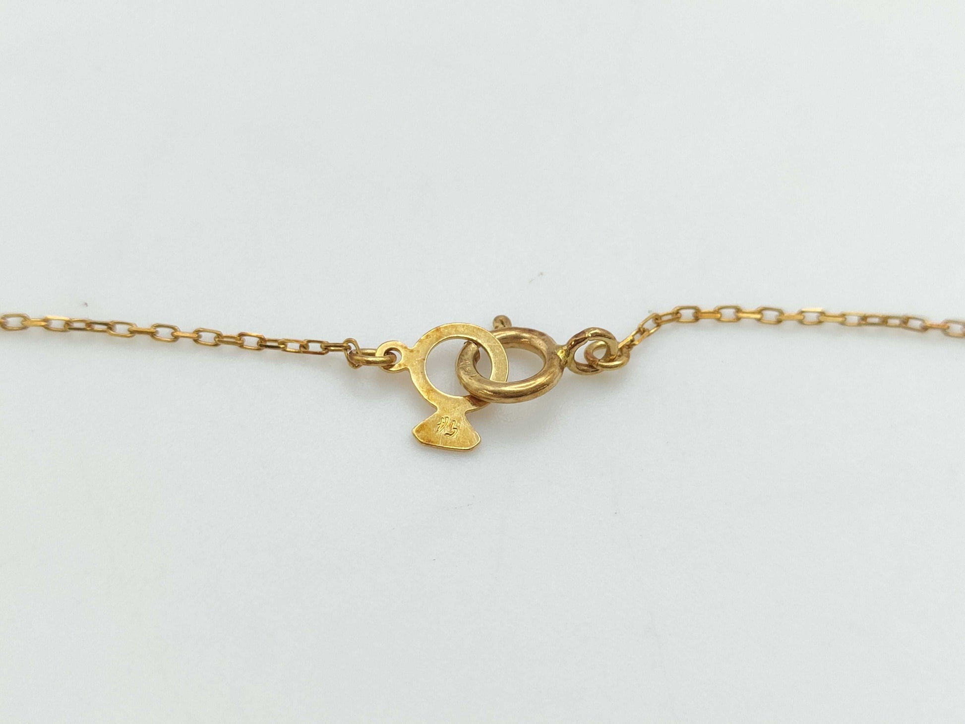 Diamond K18 1.4g Necklace 