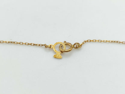 Diamond K18 1.4g Necklace 