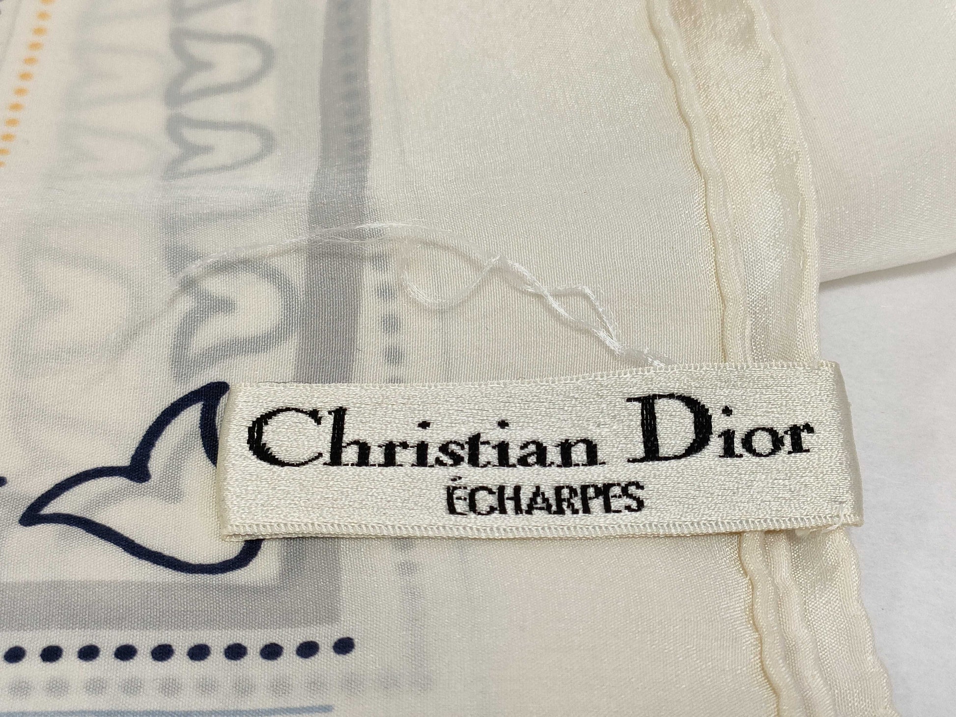 Dior *2 scarf