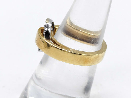 D0.10ct K18 7.2g Ring 