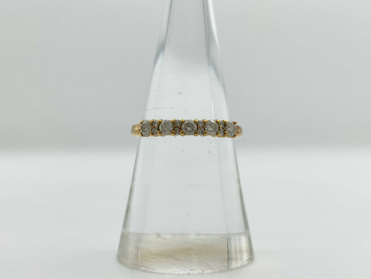 D0.05/0.25ct K18 2.4g Ring 