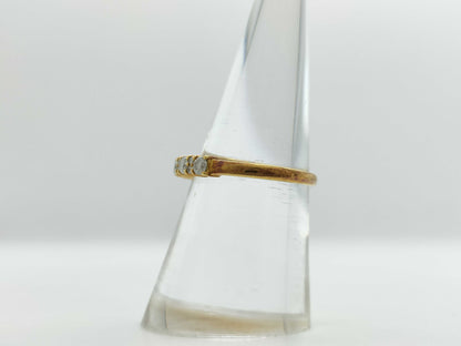 D0.05/0.25ct K18 2.4g Ring 