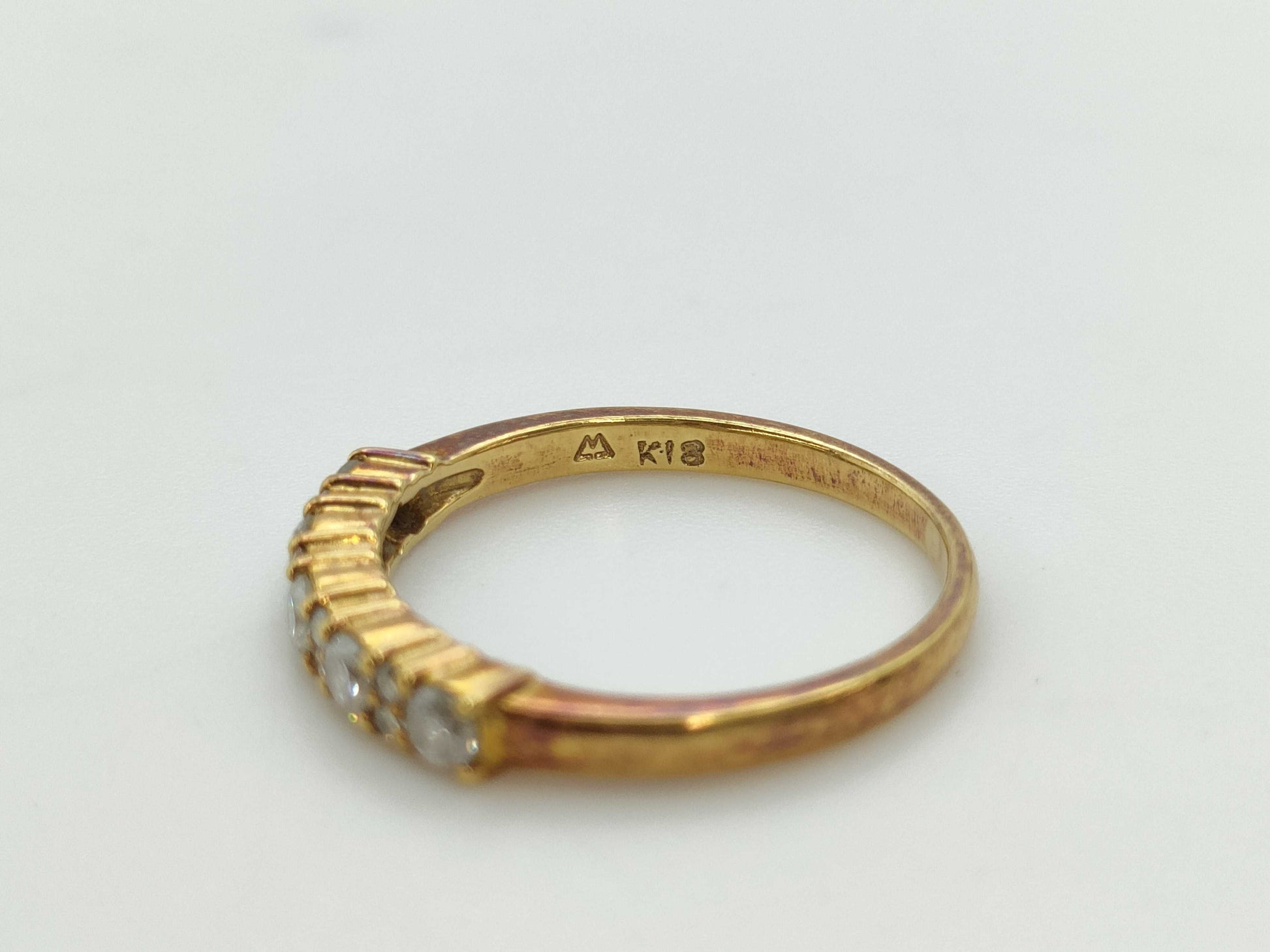 D0.05/0.25ct K18 2.4g Ring 