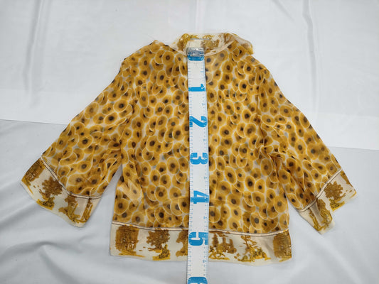 HERMES See-through Shirt Shirt