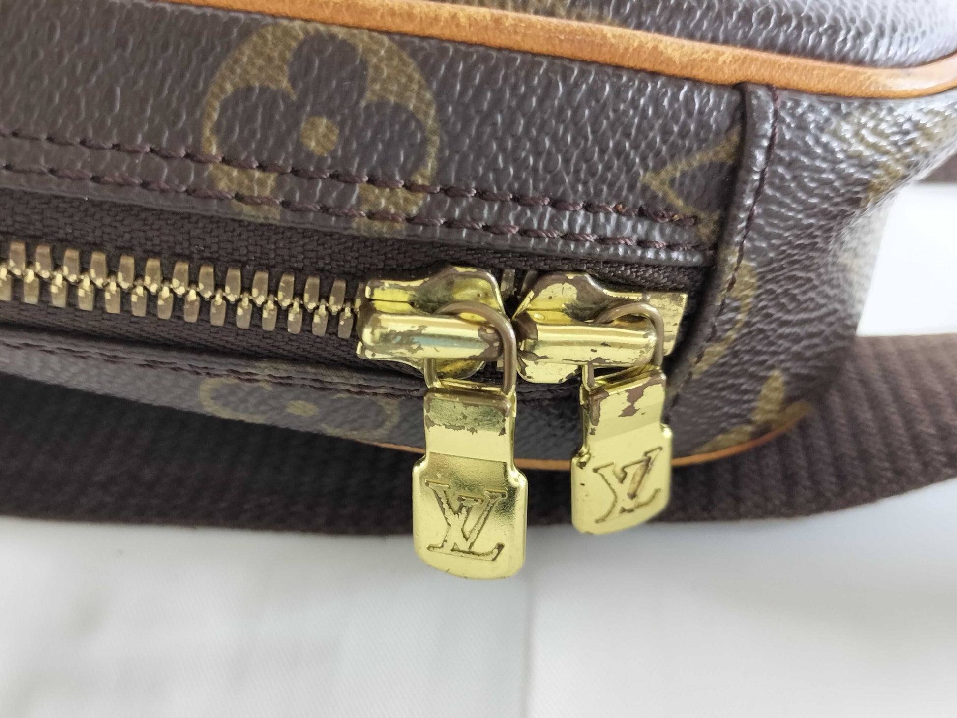 LOUIS VUITTON Monogram M51870 Pochette Ganjou Shoulder Bag