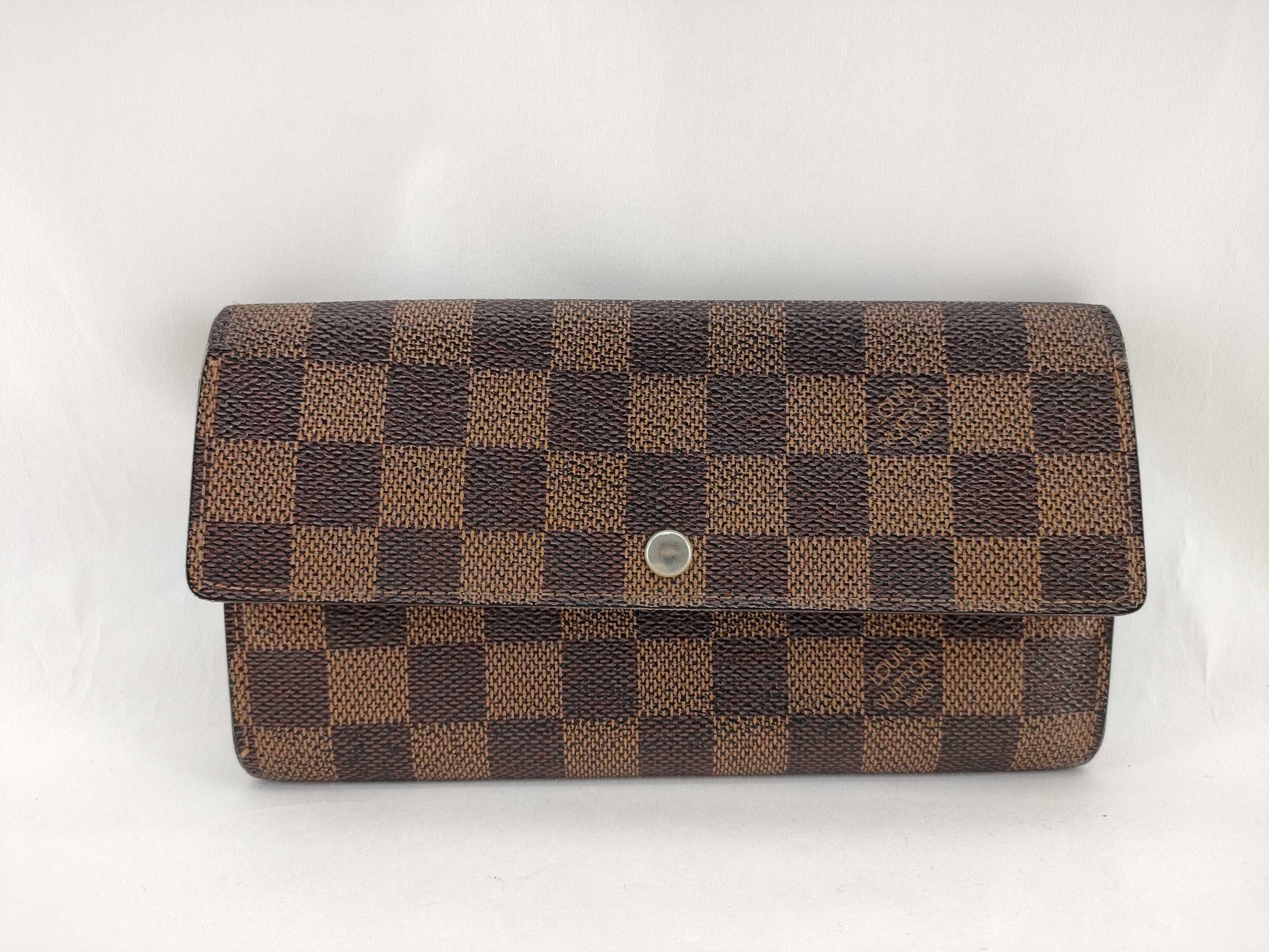 LOUIS VUITTON Damier Pochette Porte Monnaie Credit N61725 Wallet