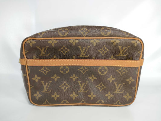 LOUIS VUITTON Monogram Compiègne 864SL Pouch