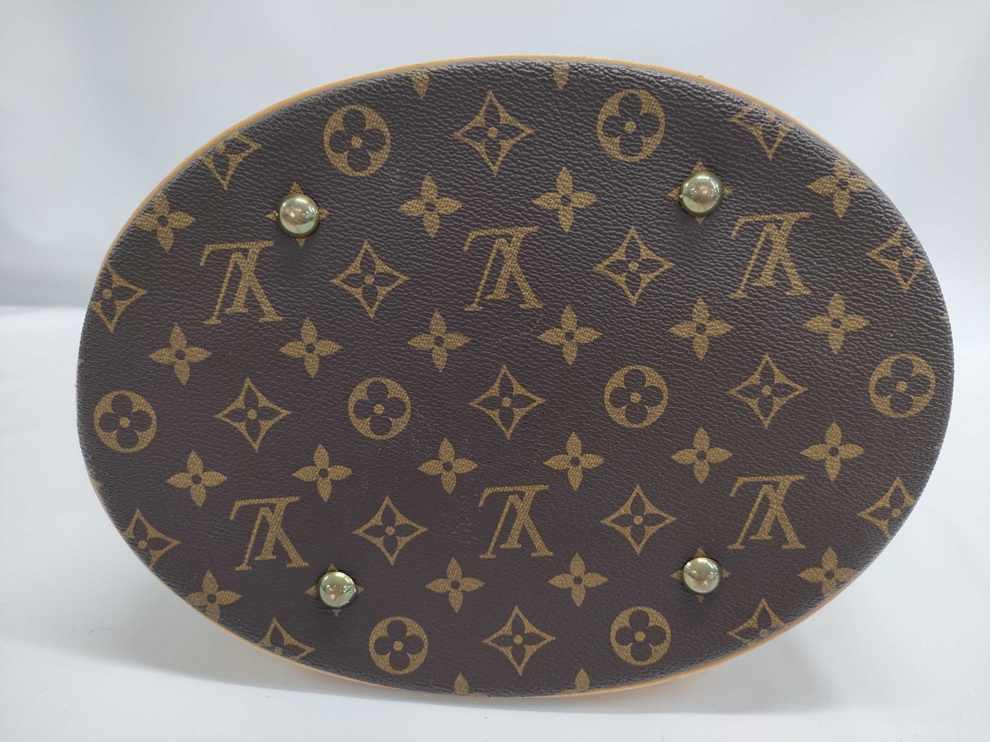 LOUIS VUITTON Monogram Bucket GM Shoulder Bag 