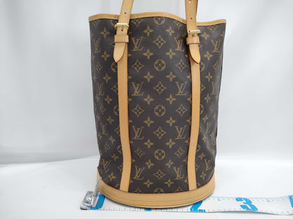 LOUIS VUITTON Monogram Bucket GM Shoulder Bag 