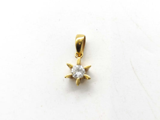 D0.21ct K18 1.0g Pendant Top 