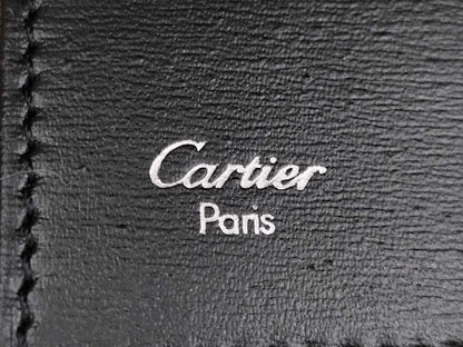 (10461_0060) Cartier Leather Long Wallet Wallet