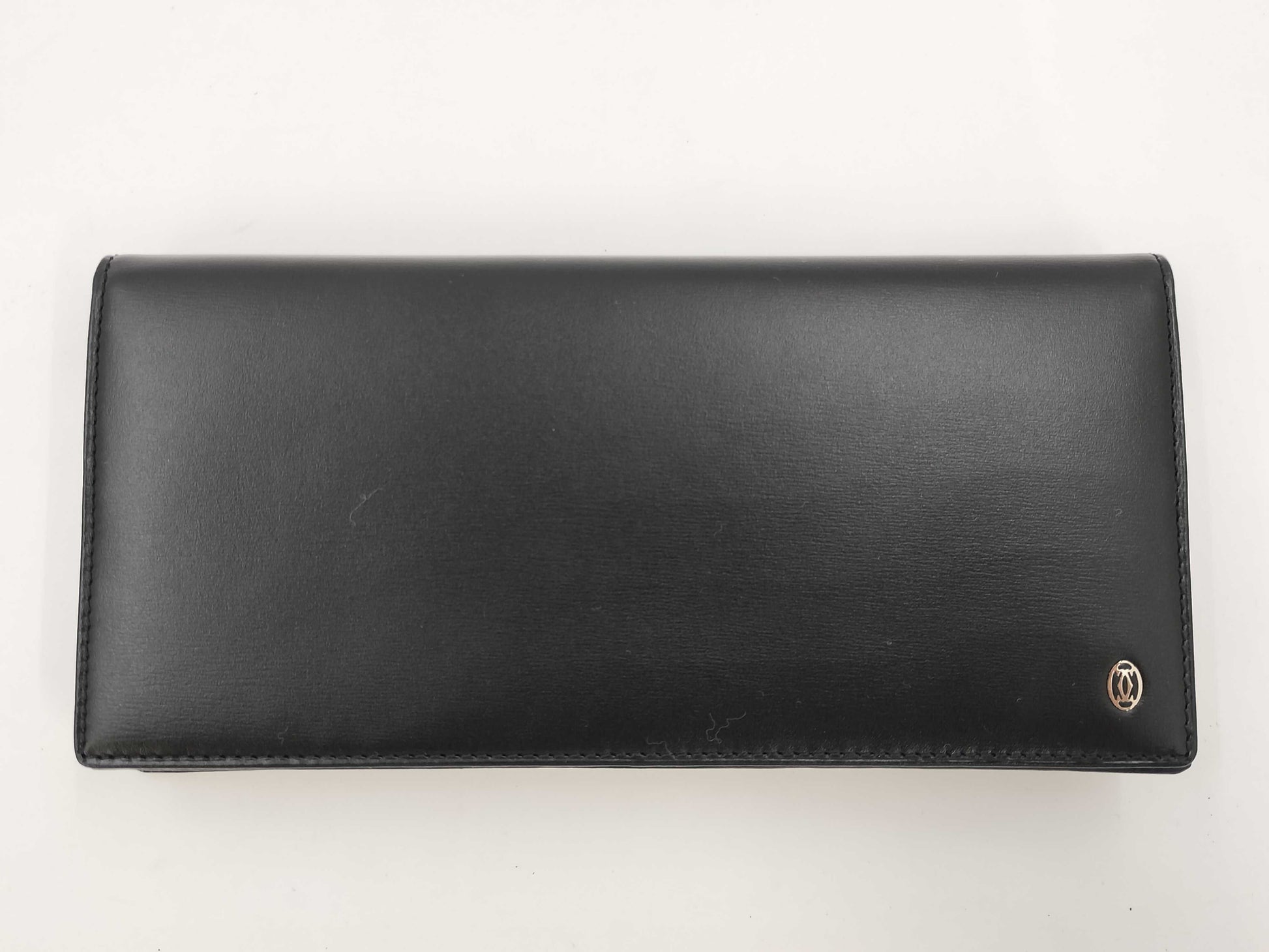 (10461_0060) Cartier Leather Long Wallet Wallet