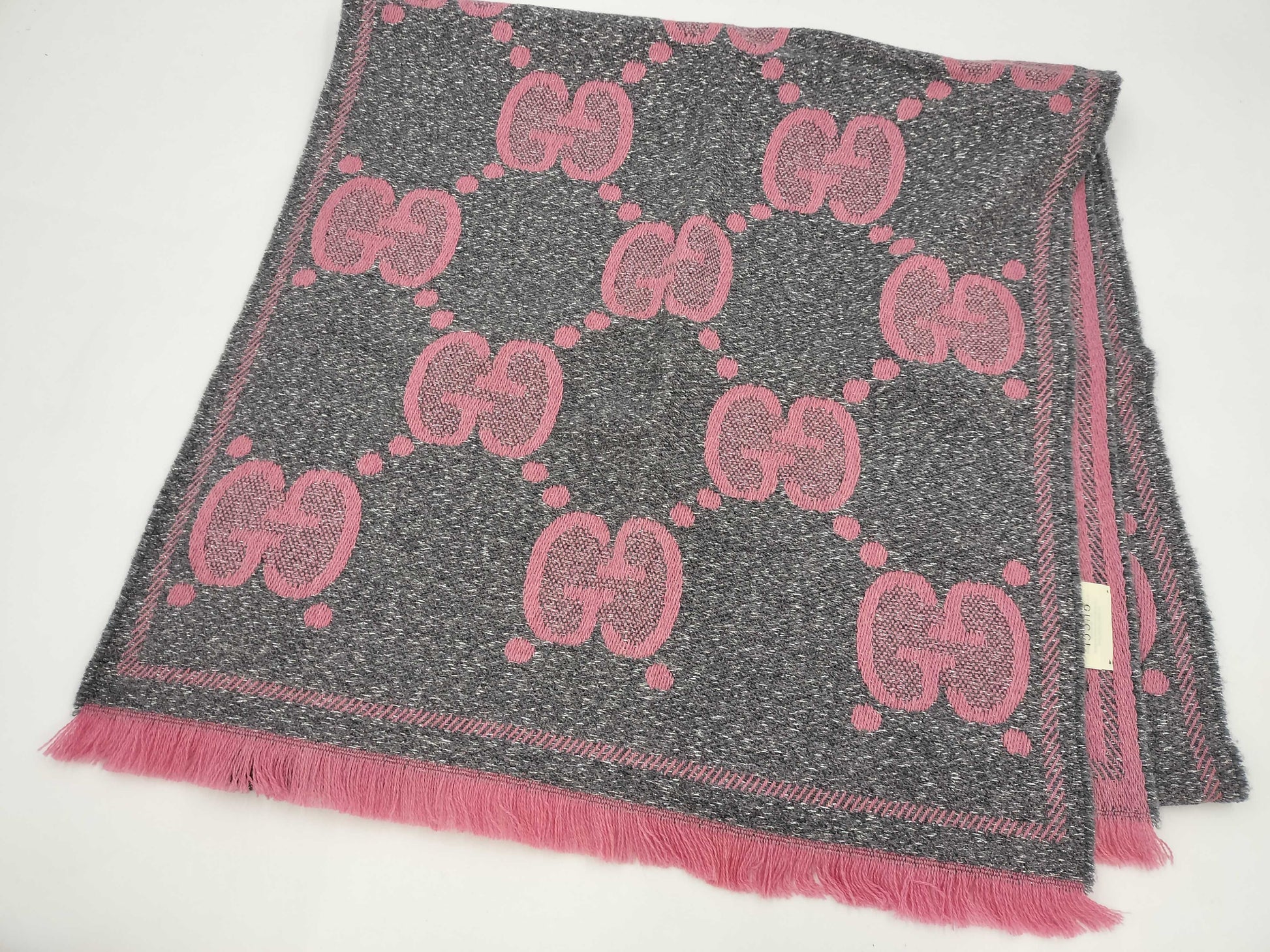 (10462_0153) GUCCI 598993 GG pattern muffler muffler