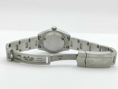 ROLEX 176200 M145909 Silver Dial Women's Watch