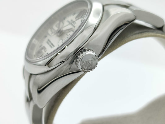 ROLEX 176200 M145909 Silver Dial Women's Watch