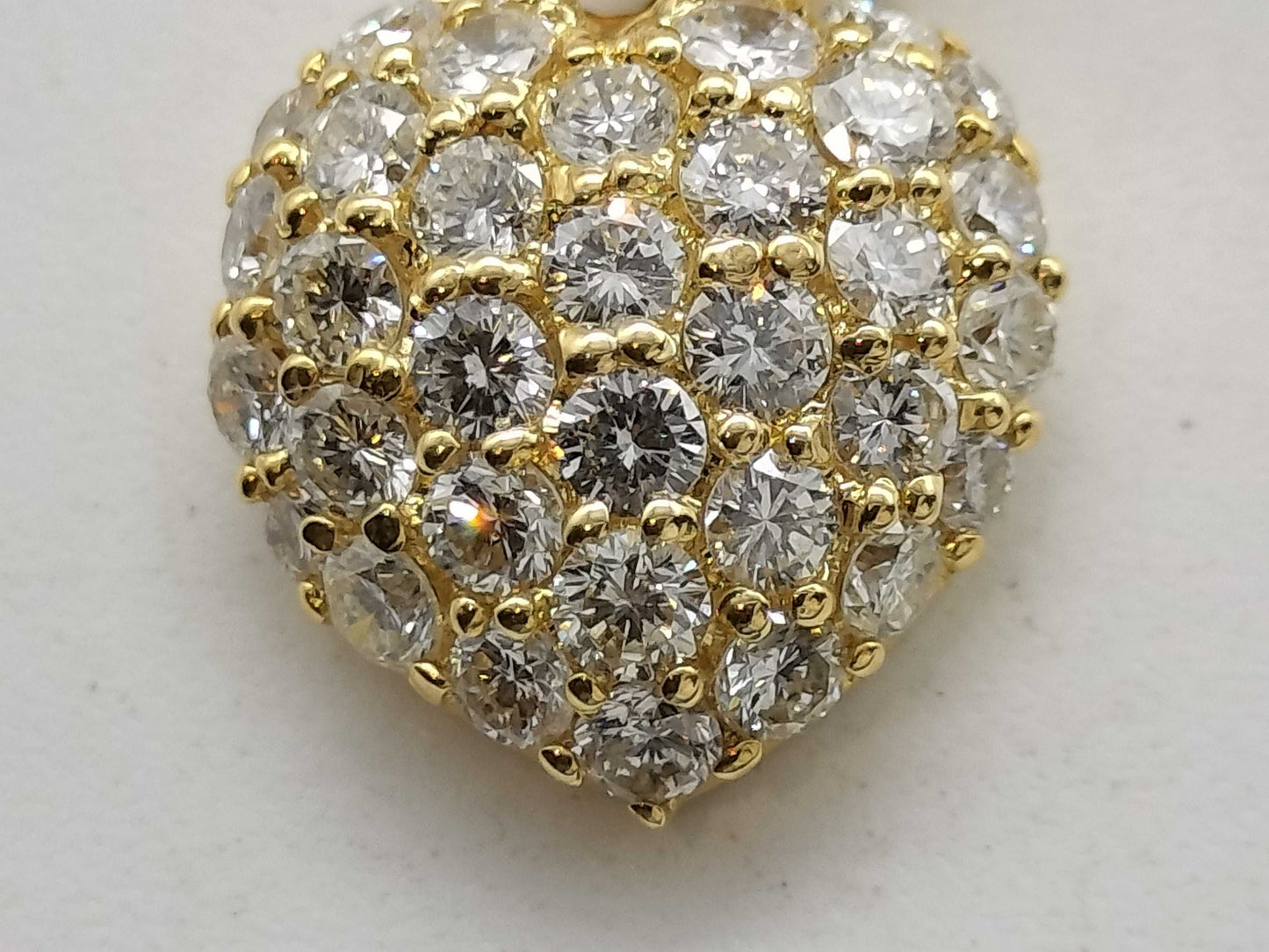 D1.15ct K18 2.0g Pendant Top 