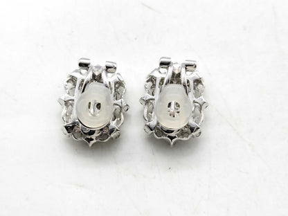 D1.15/1.15ct K18WG 8.5g Earrings 