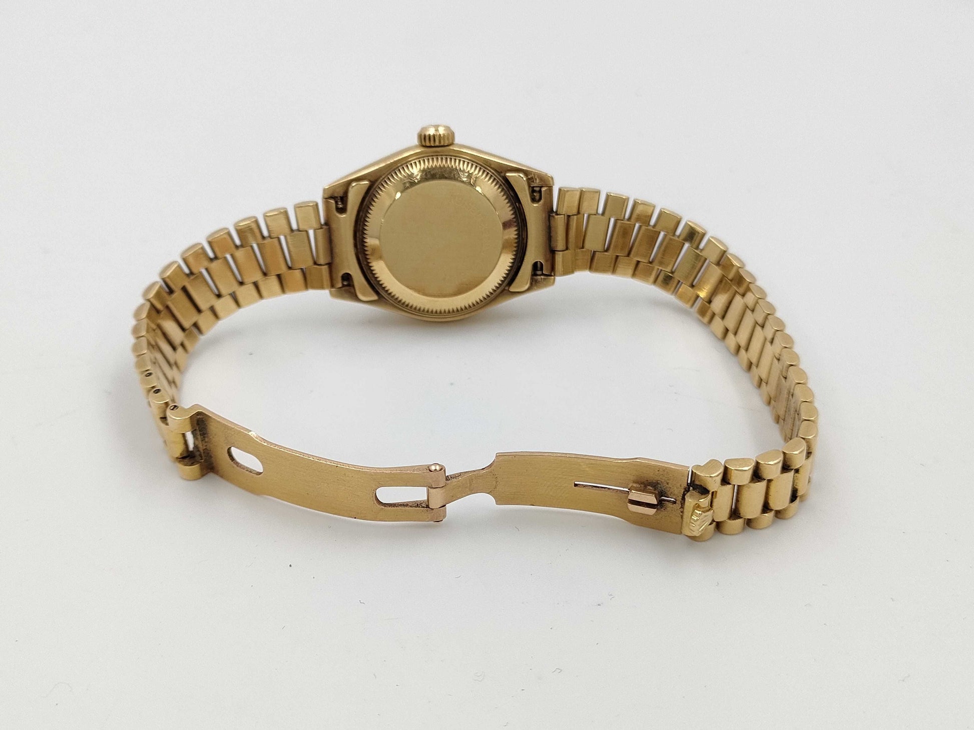 ROLEX 69178G R400592 Champagne Dial Women's Watch