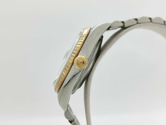 ROLEX 16233G T632143 White Roman Boys' Watch