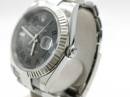 ROLEX 126334 NA882424 Slate Roman Oyster Men's Watch