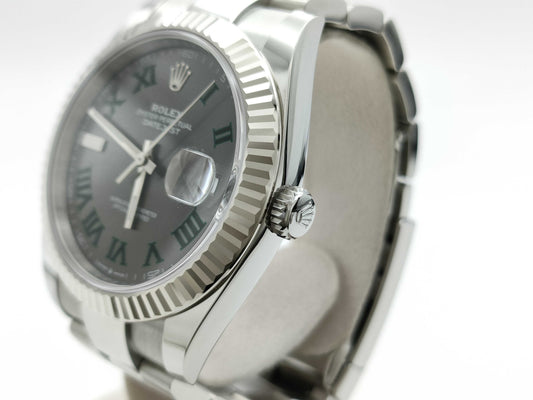 ROLEX 126334 NA882424 Slate Roman Oyster Men's Watch