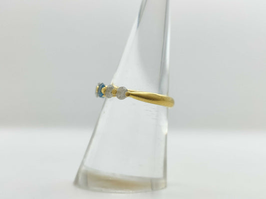 D1.20ct K18 2.9g Ring 