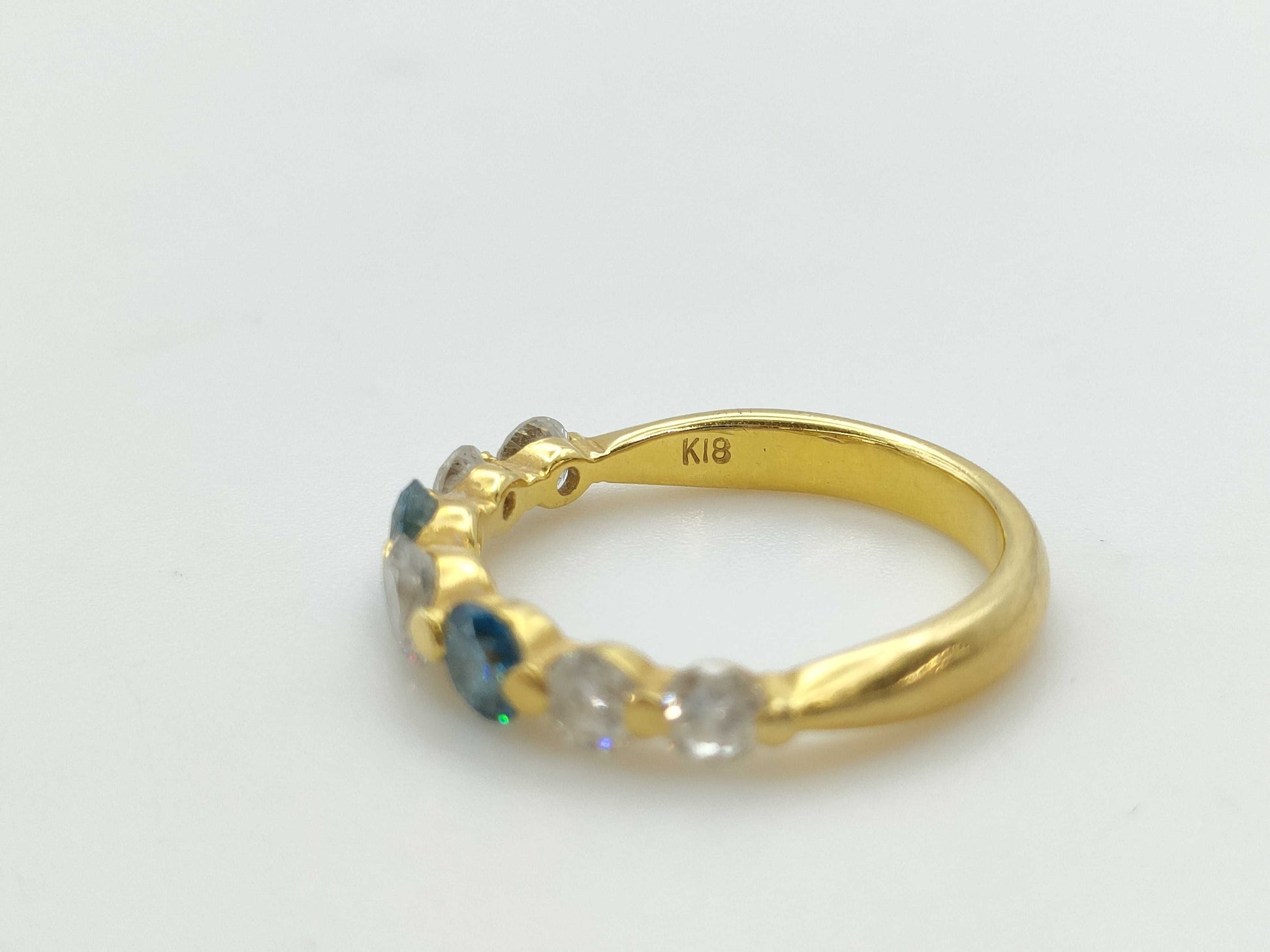 D1.20ct K18 2.9g Ring 