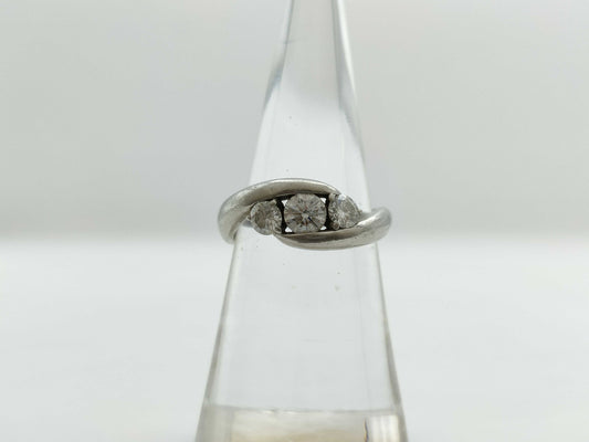 D0.311ct FD0.30ct PT900 5.9g Ring 