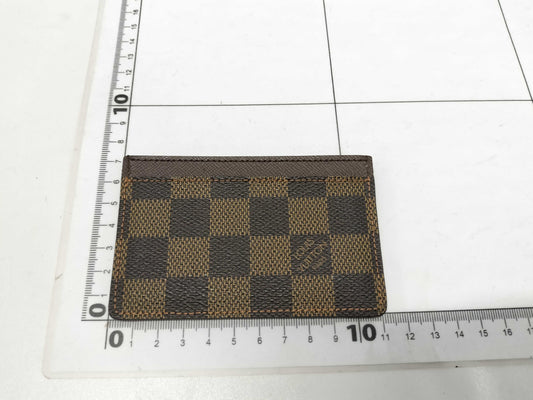 LOUIS VUITTON Damier Porte Carte Sample Card Case, Pass Case, Business Card Case