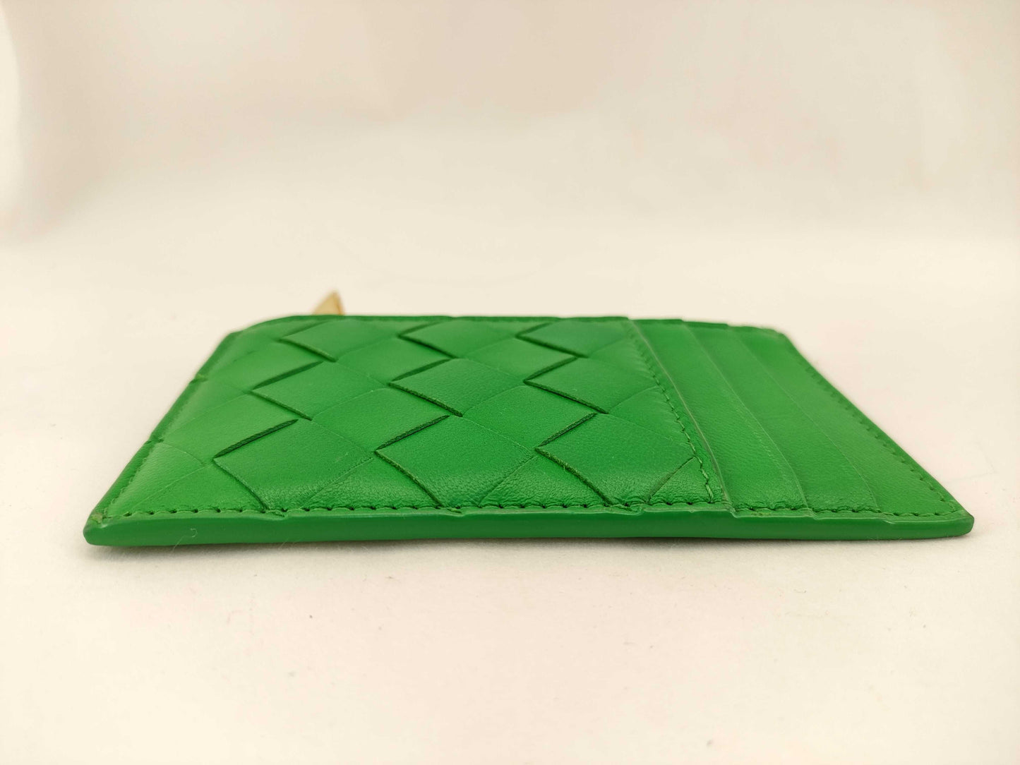 BOTTEGA VENETA Intrecciato Bottega Paraquito Card Case, Pass Case, Business Card Case