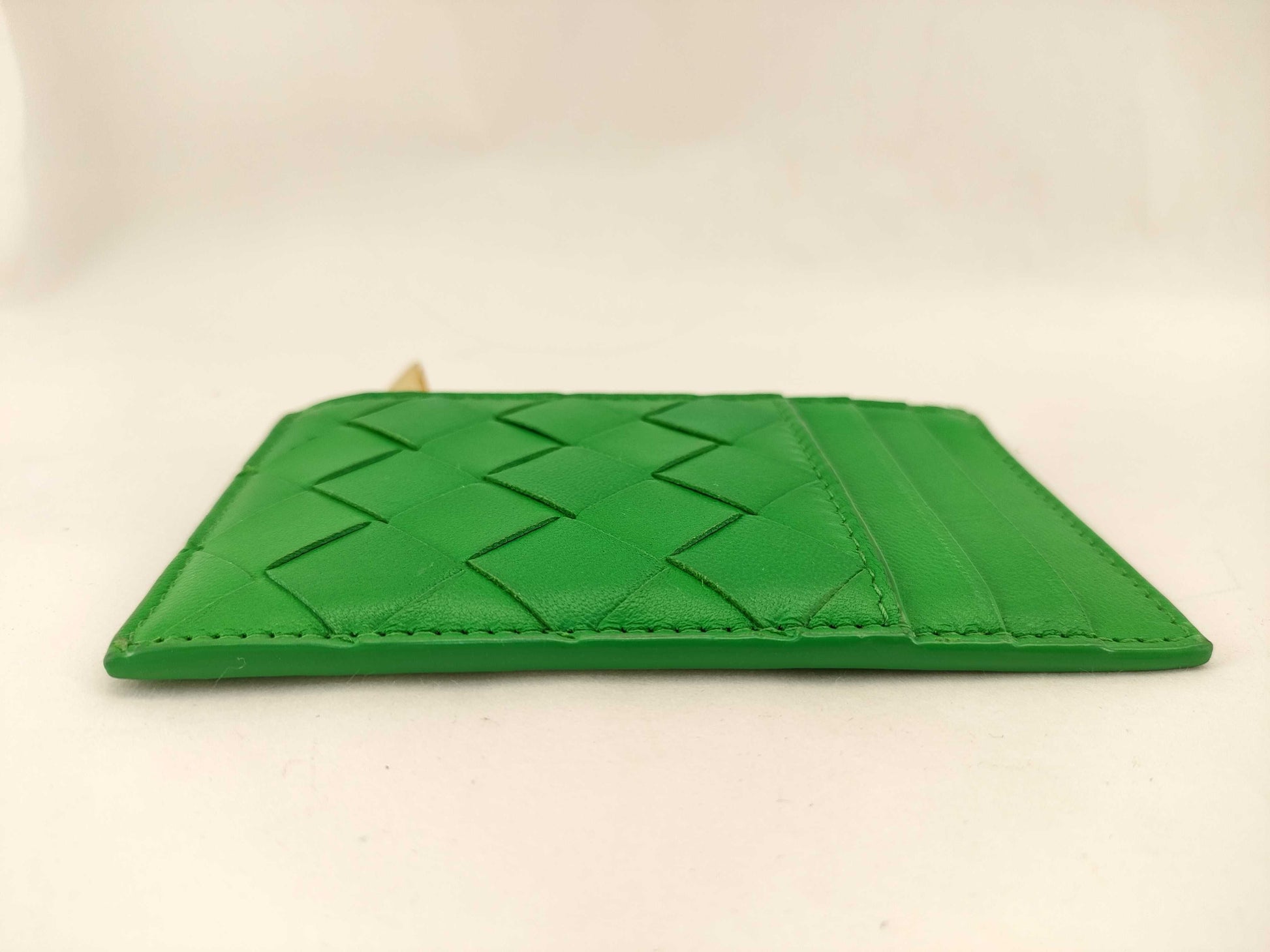 BOTTEGA VENETA Intrecciato Bottega Paraquito Card Case, Pass Case, Business Card Case