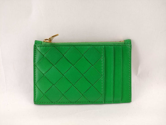 BOTTEGA VENETA Intrecciato Bottega Paraquito Card Case, Pass Case, Business Card Case