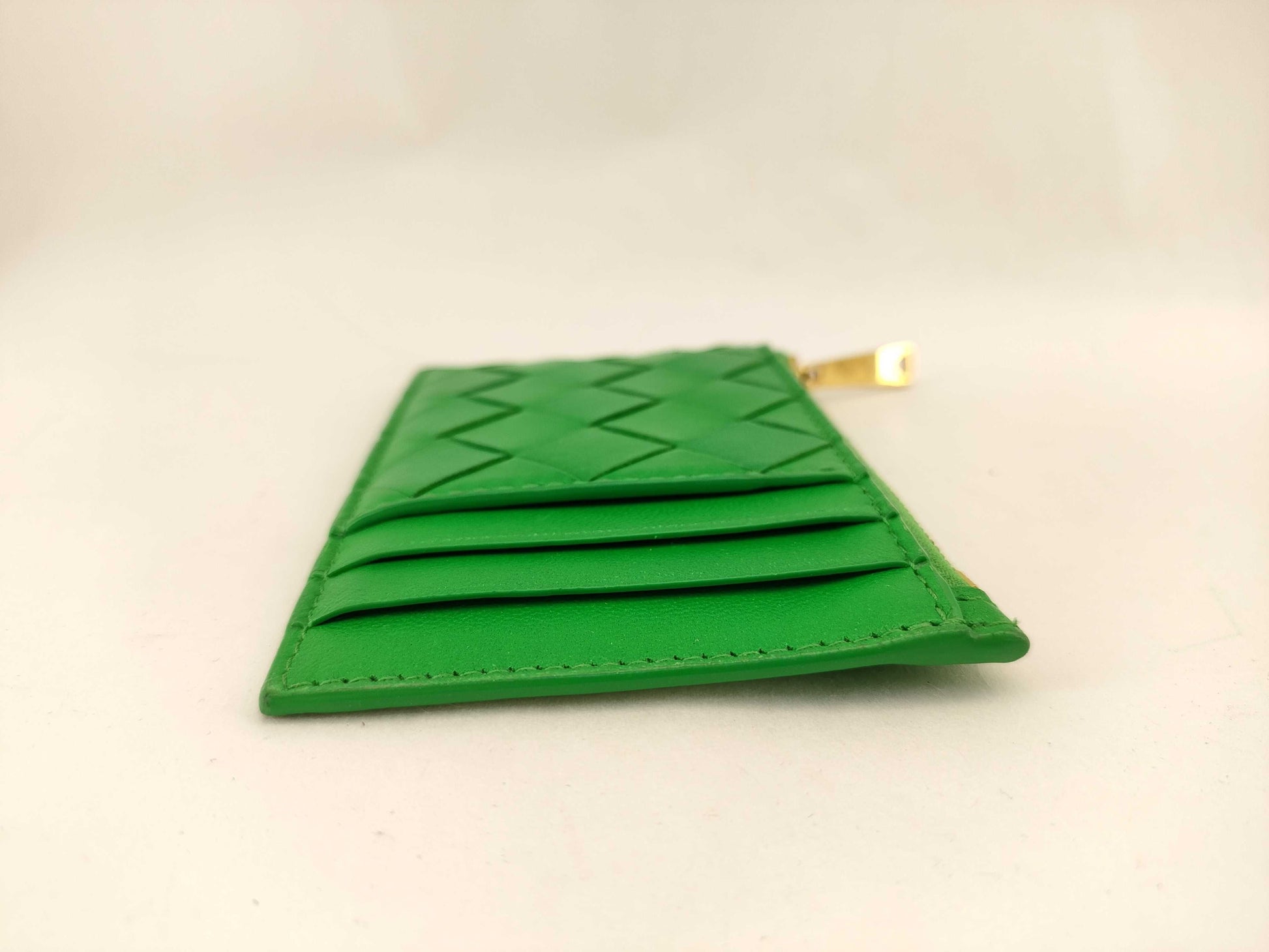 BOTTEGA VENETA Intrecciato Bottega Paraquito Card Case, Pass Case, Business Card Case