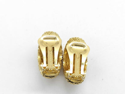 Dior Moon Shape/Design Earrings